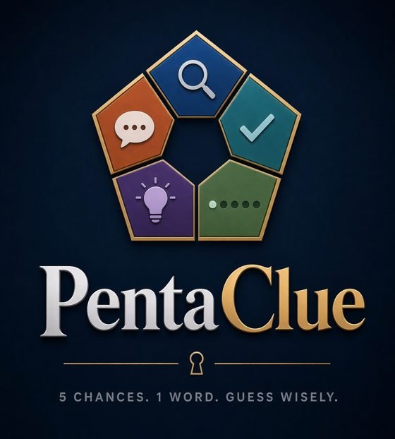 PentaClue: 5 chances. 1 word. Guess wisely.